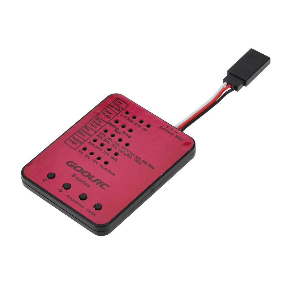 Оригинальный бесщеточный двигатель GoolRC S3650 3900KV 60A ESC и программная карта