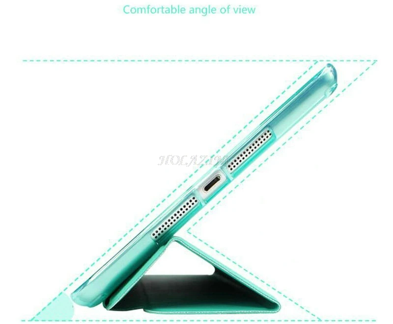 Ультратонкий Тонкий мягкий силиконовый гибкий чехол подставка для iPad Air 2 9 7