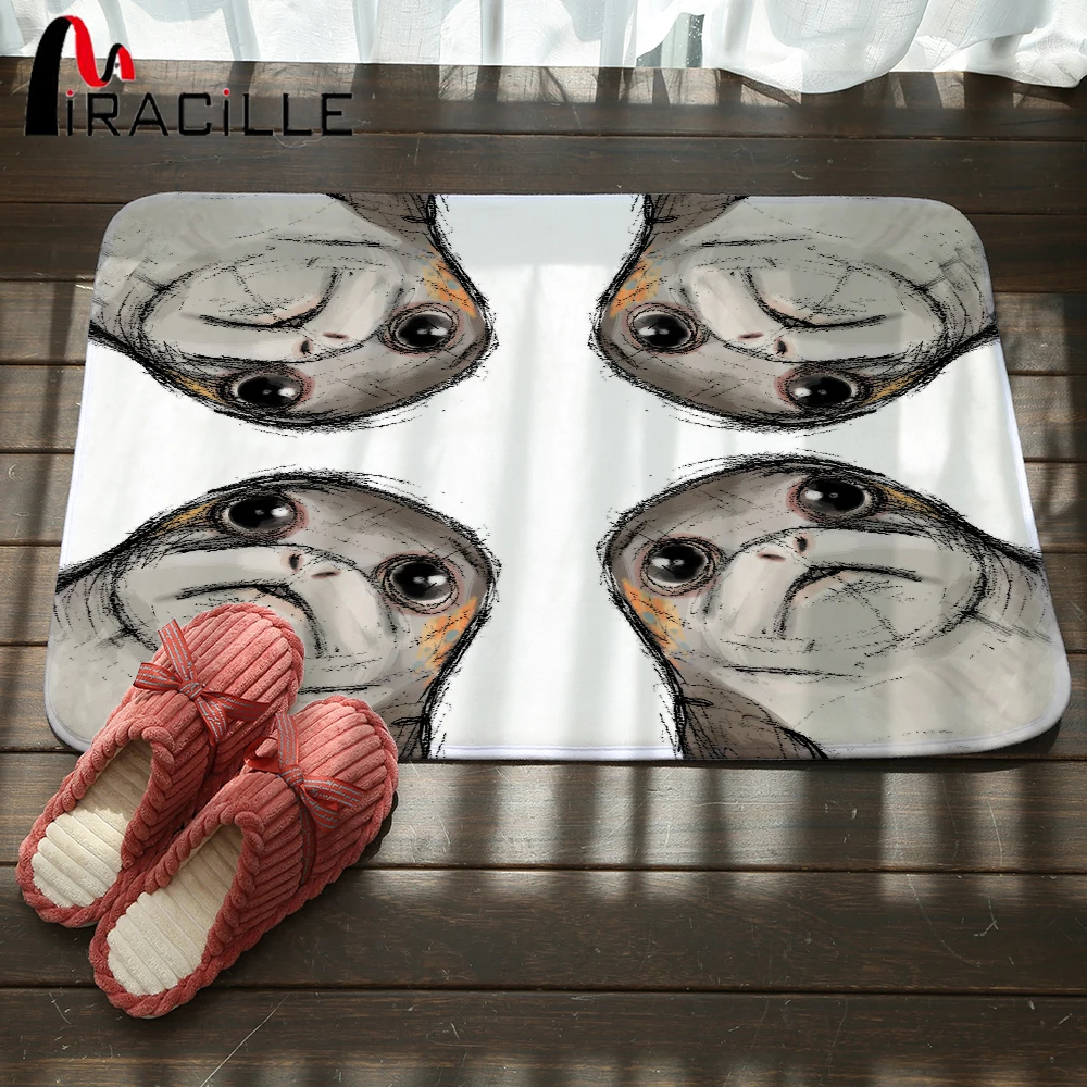 Miracille мультфильм прог крытый напольный коврик коралловый флис Звездные войны принт ковер для детской комнаты Ванна Противоскользящий коврик