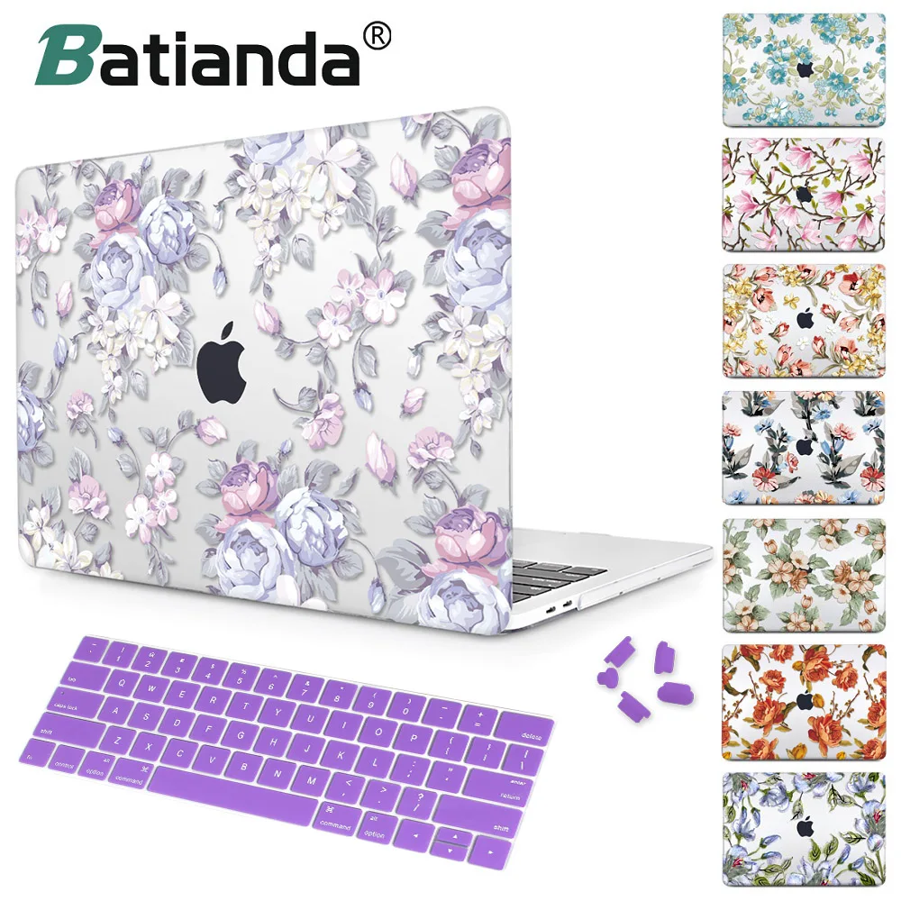 С украшением в виде кристаллов цветочный чехол для MacBook Air 11 A1465/air 13 дюймов A1466 pro 13,3 15 A1278 retina 13 A1502 MacBook Pro 13 15 Air 13 A1932