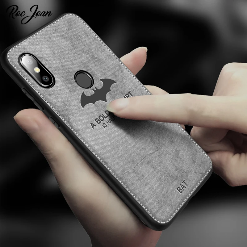 Тканевый чехол с Бэтменом для Xiao mi Red mi Note 7 Pro 6 5 4 4x 5A 6A 5 Plus mi 9 A2 A1 8 SE Pocophone F1 mi Max 3 Чехол