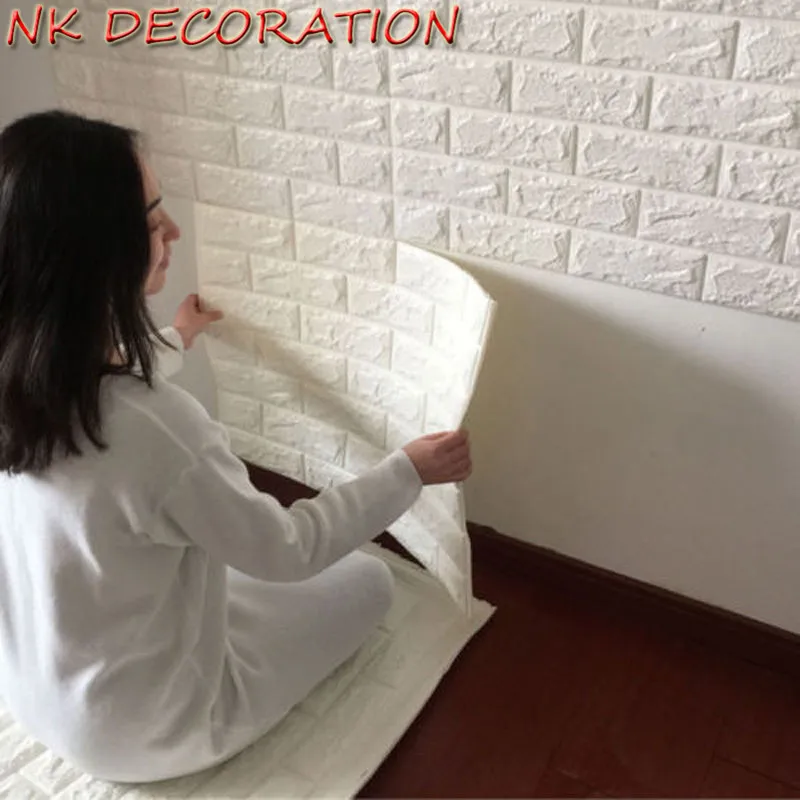 3D современный дизайн кирпичные обои рулон настенное покрытие настенная бумага