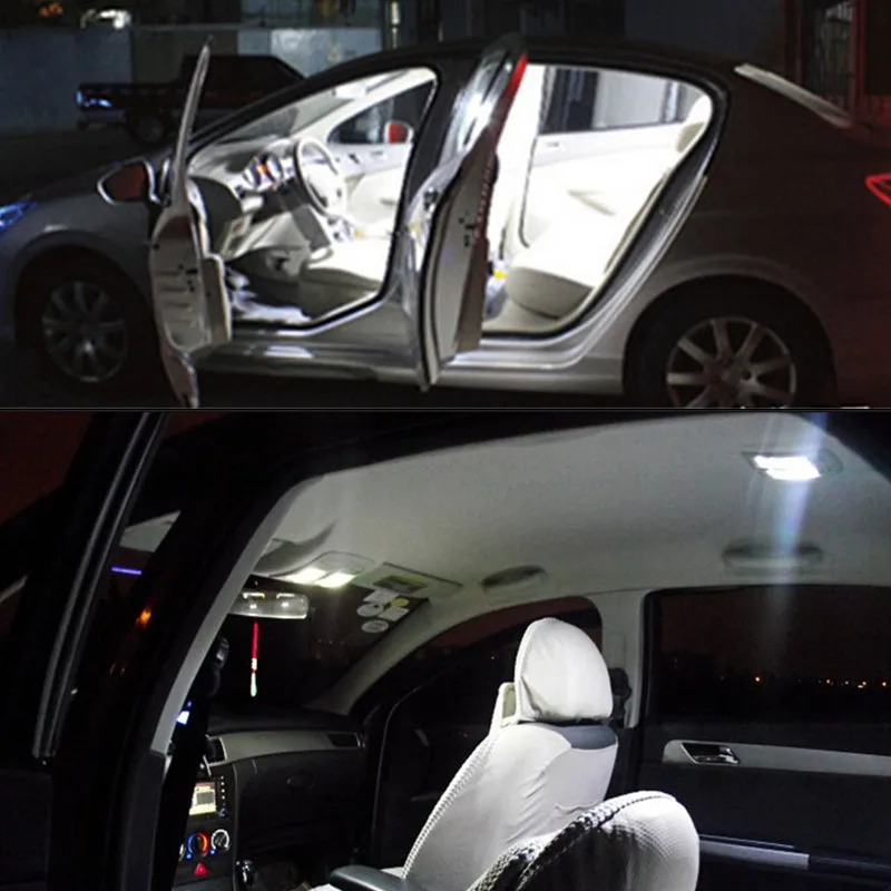 9 шт. для Benz Class C W204 C250 C300 C350 2008 светодиодный 2013 LED 12 В комплект внутренней подсветки