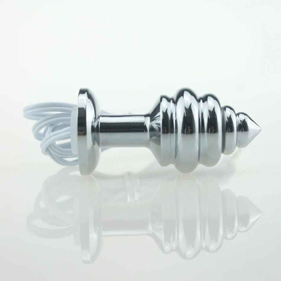 Electro Shock Using Metal Anal Toys Butt Plug Erotic Anus Beads Sex Adult Products EC048-1 | Красота и здоровье