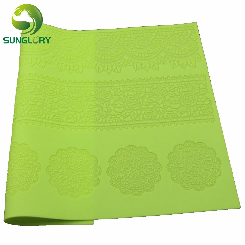 Кухонный декоративный силиконовый кружевной коврик для выпечки | Дом и сад