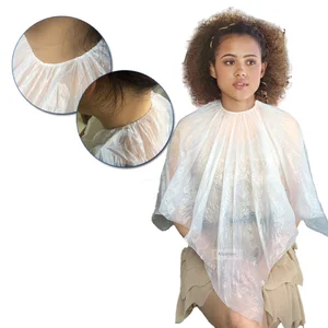 10 шт. одноразовые краска для платок для волос 100 см x 100 см для ухода за волосами, обертывания салон волос цвет накидка Пермь Инструменты для укладки волос