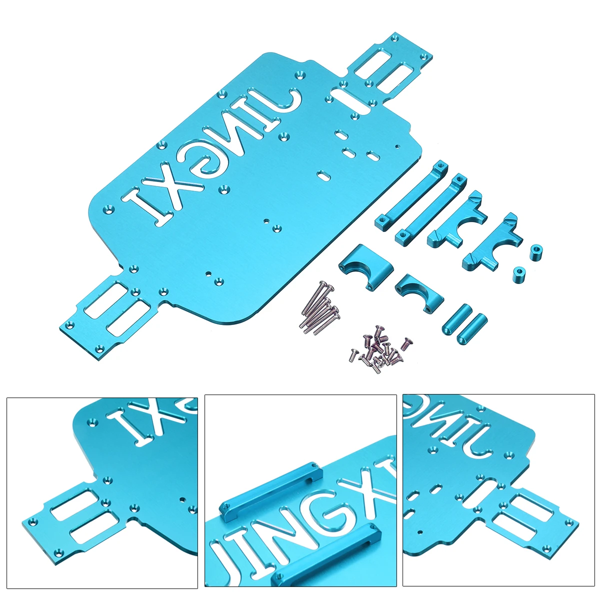 Обновленный металлический корпус автомобиля для WLtoys A959 B A949 A969 A979 K929 1/18 RC нижняя