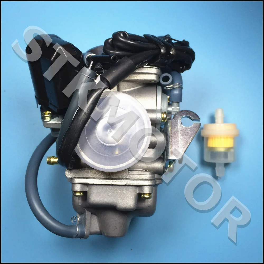 24 мм Впускной GY6 125 150cc мотоцикл Карбюратор Carb для BAJA Скутер ATV квадроцикл Картинг скутер 125cc PD24J Мотоцикл Запчасти