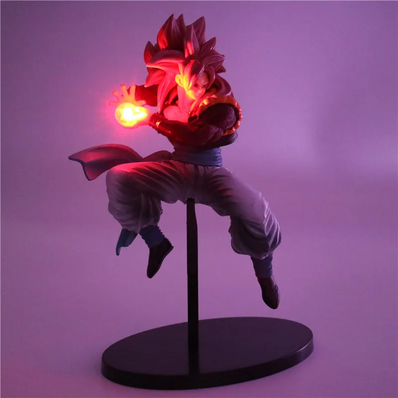 Dragon Ball Z экшн-фигурки ночной Светильник Gogeta Super Saiyan Power аниме и Goku Vegeta Fusion модель
