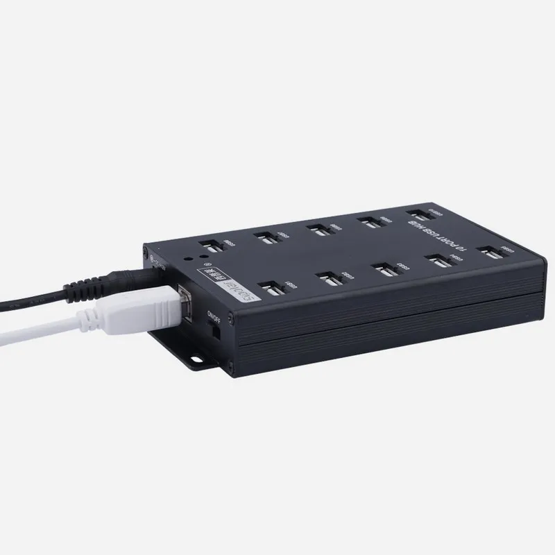 ANDK 10 портов USB зарядное устройство концентратор с входом 12В/3а выход 5В/600мА
