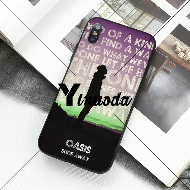 Yinuoda группы Oasis Liam Noel Galagher роскошный высокий протектор на конце чехол для Apple iPhone 8 7