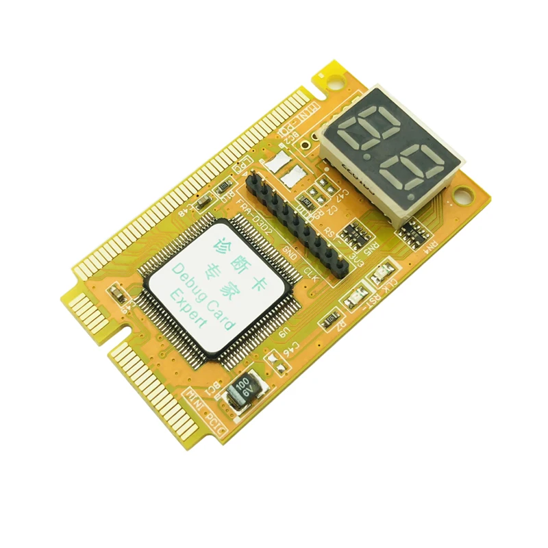 Тестер для ПК с почтовой картой PCI-E LPC диагностический адаптер пластиковая