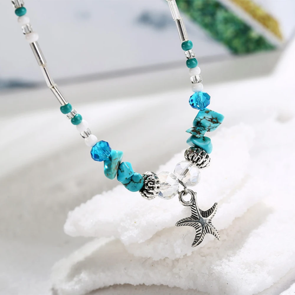 Винтажные Многослойные ножные браслеты для женщин подвески в виде слона от