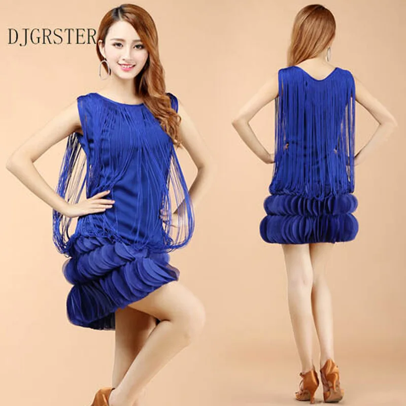 DJGRSTER Новое поступление платье для бальных танцев костюм самбы женщин