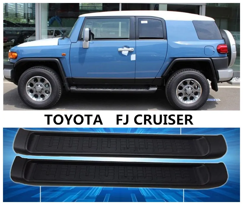 Подножки для TOYOTA FJ CRUISER 2007 2017 боковые ступенчатые педали подножки Nerf высококачественные аксессуары