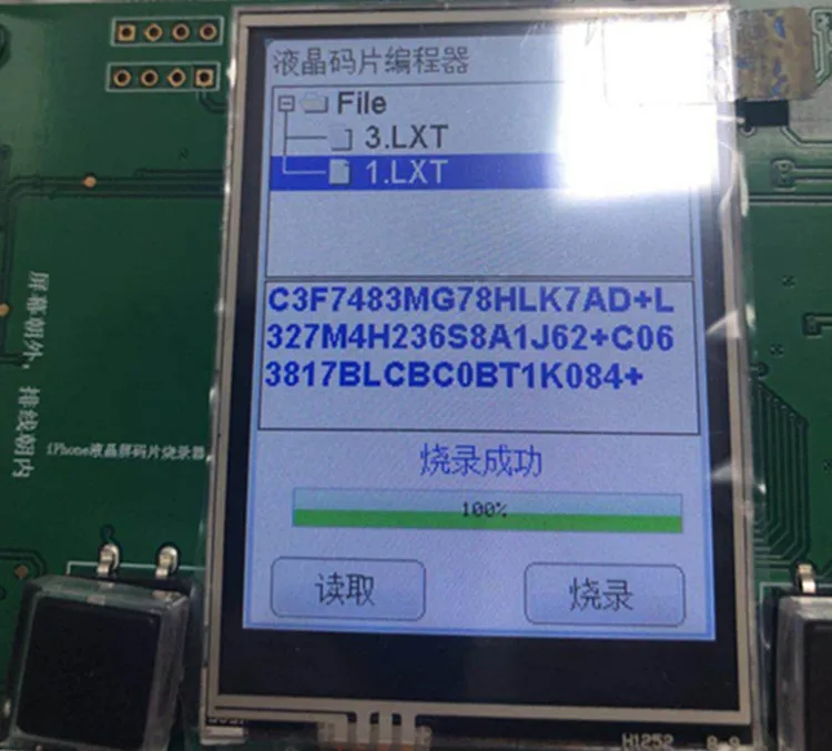 ЖК экран EEPROM Фоточувствительный программист для чтения и записи данных iPhone 8 8plus X