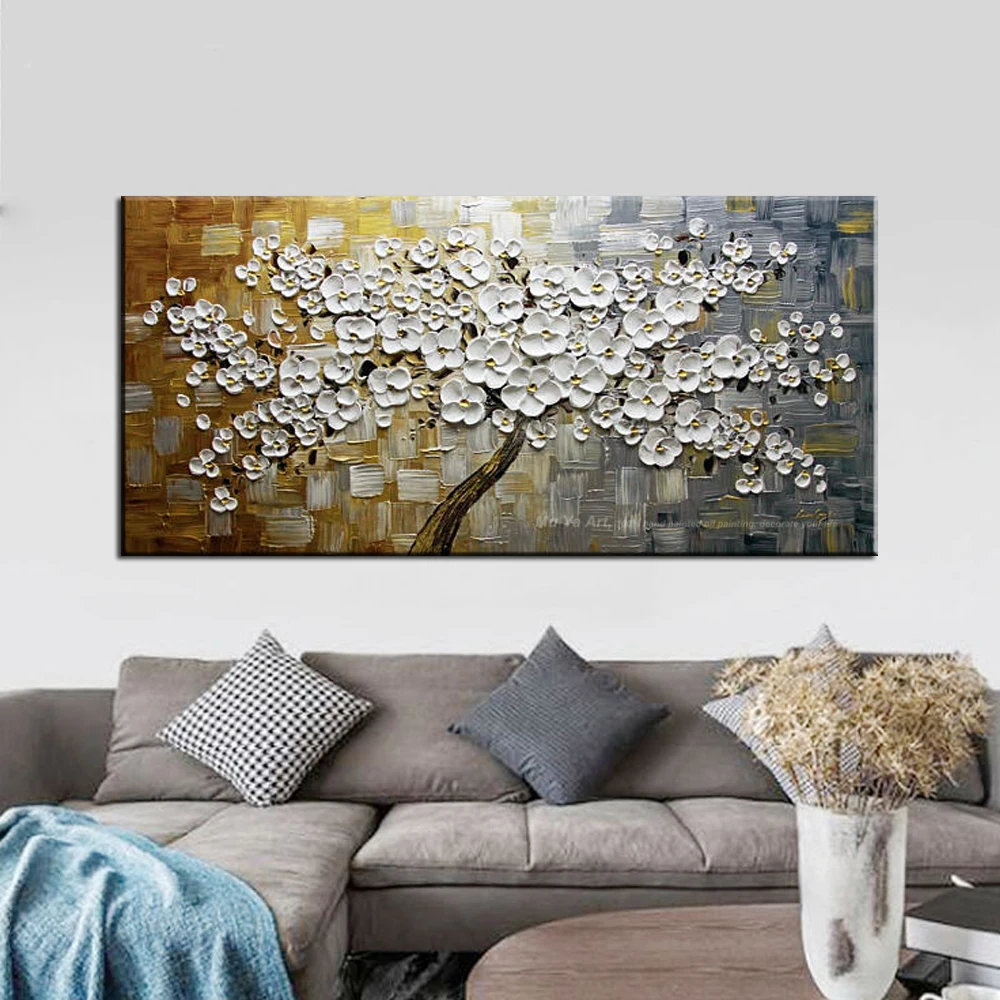 МУЯ абстрактная картина маслом на холсте ручной работы палитра нож живопись