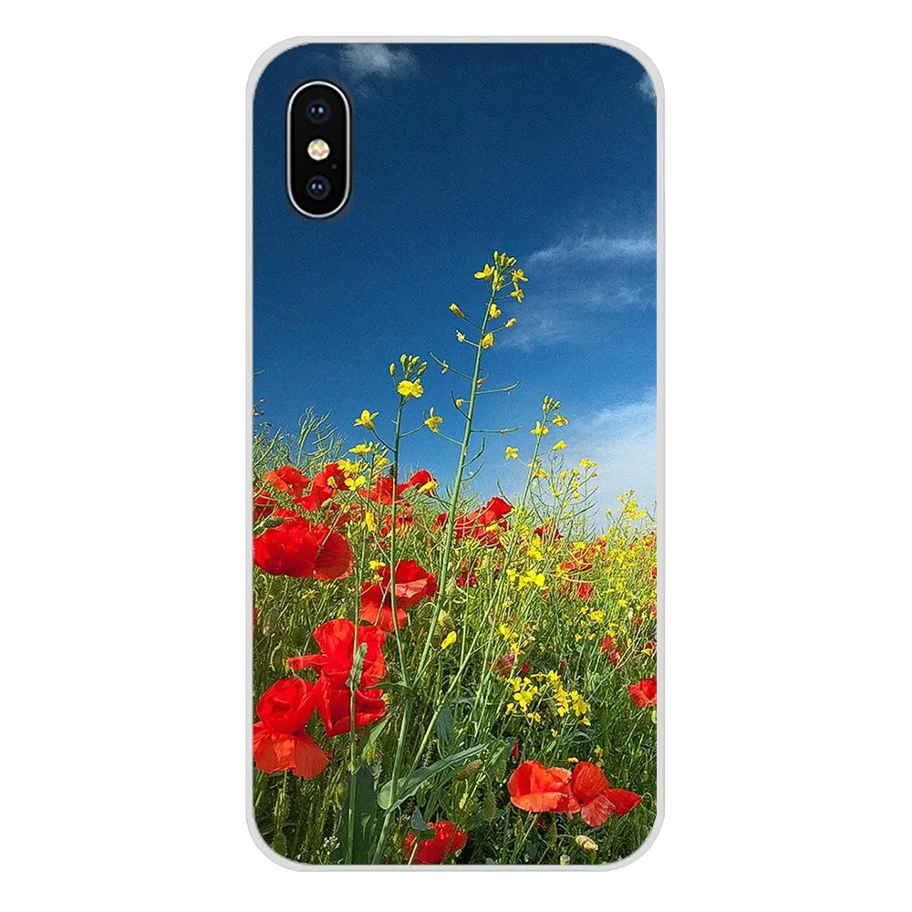 Розовый цветок голубое небо для Samsung Galaxy J1 J2 J3 J4 J5 J6 J7 J8 Plus 2018 Prime 2015 2016 2017 аксессуары