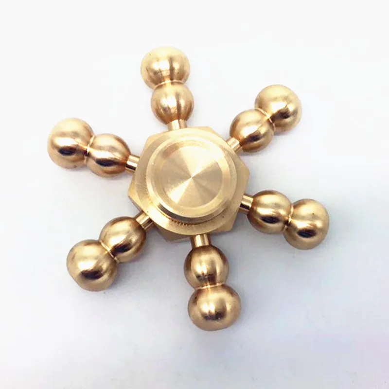 Wdiy шесть рука Spinner пальцев гироскопа Металл фокус анти стресс аутизма ручной
