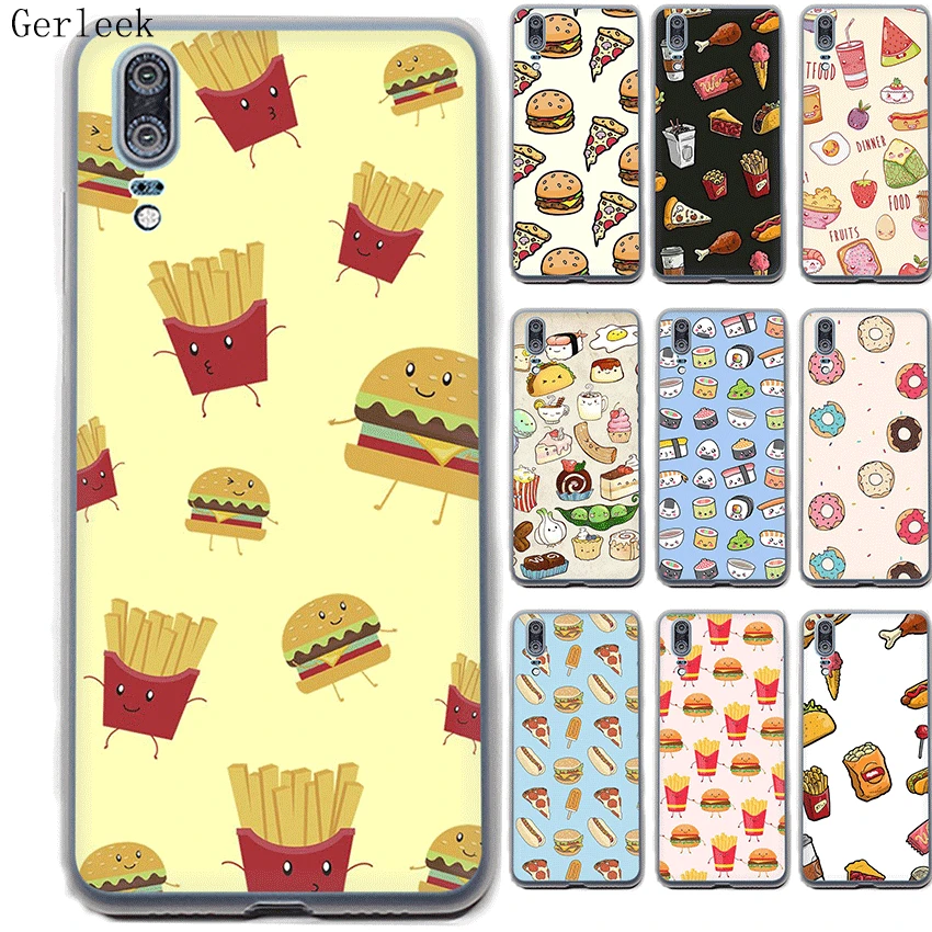 Чехол для телефона Desxz Potato Chips Donuts Pizza Samsung Galaxy A10 A30 A40 A50 A70 M10 M20 M30 Note 8