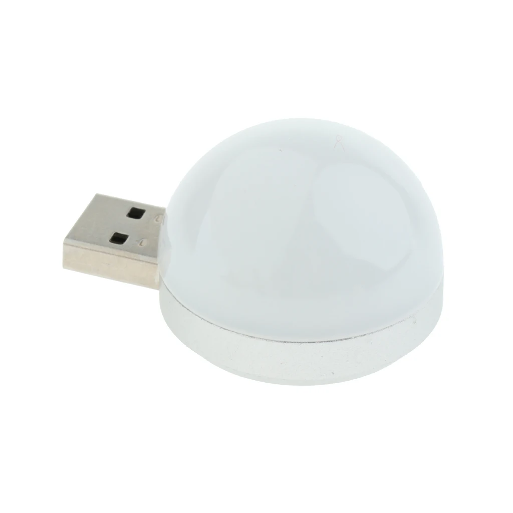 Закругленный светодиодный ночник с USB 2 упаковки для спальни настольной палатки