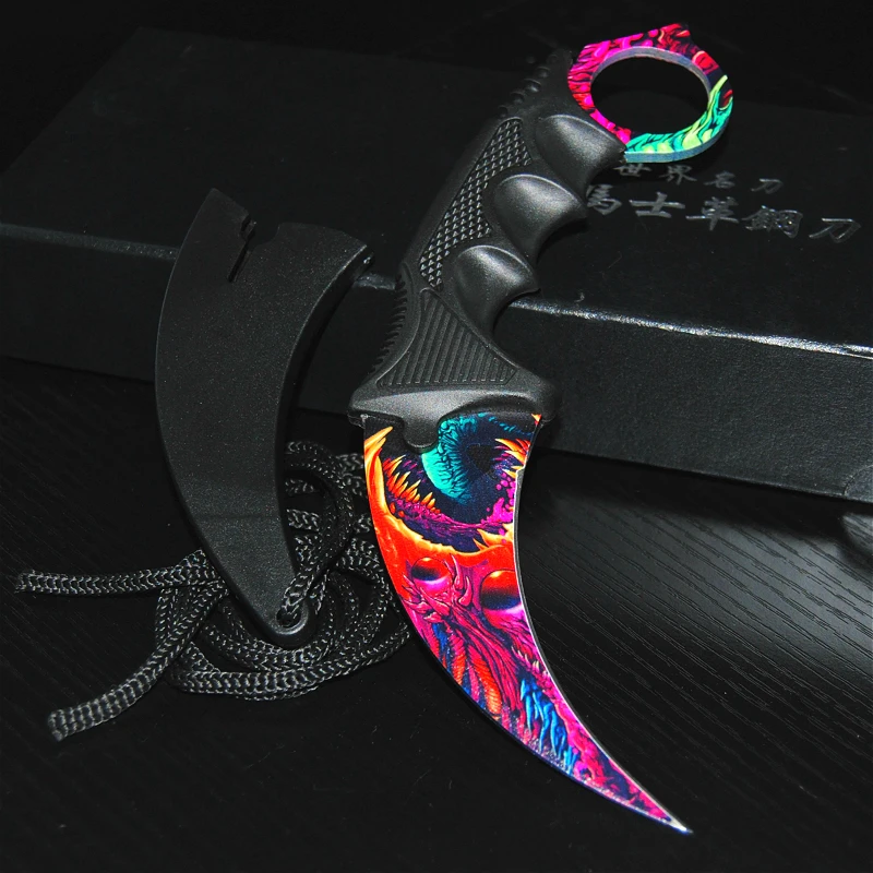 CS GO бабочка в ноже Karambit складной нож тренировочный нож подарок balisong Практичный Нож не заточенный металл