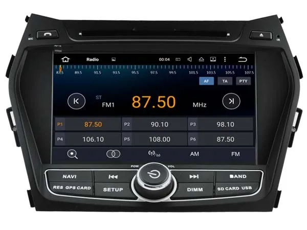 Для HYUNDAI IX45 2013/SANTA FE 2013 Android 9 0 автомобильный DVD плеер gps Аудио мультимедиа авто