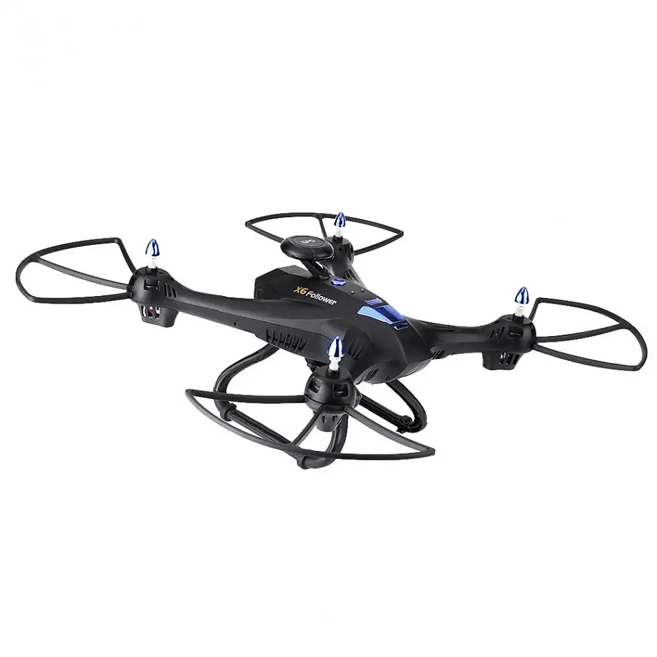 X183 wi fi квадрокоптер Дрон игрушка Высота удержания с 720 p HD камерой 2 4 ГГц один ключ