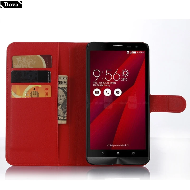 Для ASUS Zenfone 2 Laser Чехол-бумажник держатель для карт чехол для телефона s для ASUS Zenfone 2 Laser ZE500KL ZE550KL ZE601KL кожаный чехол