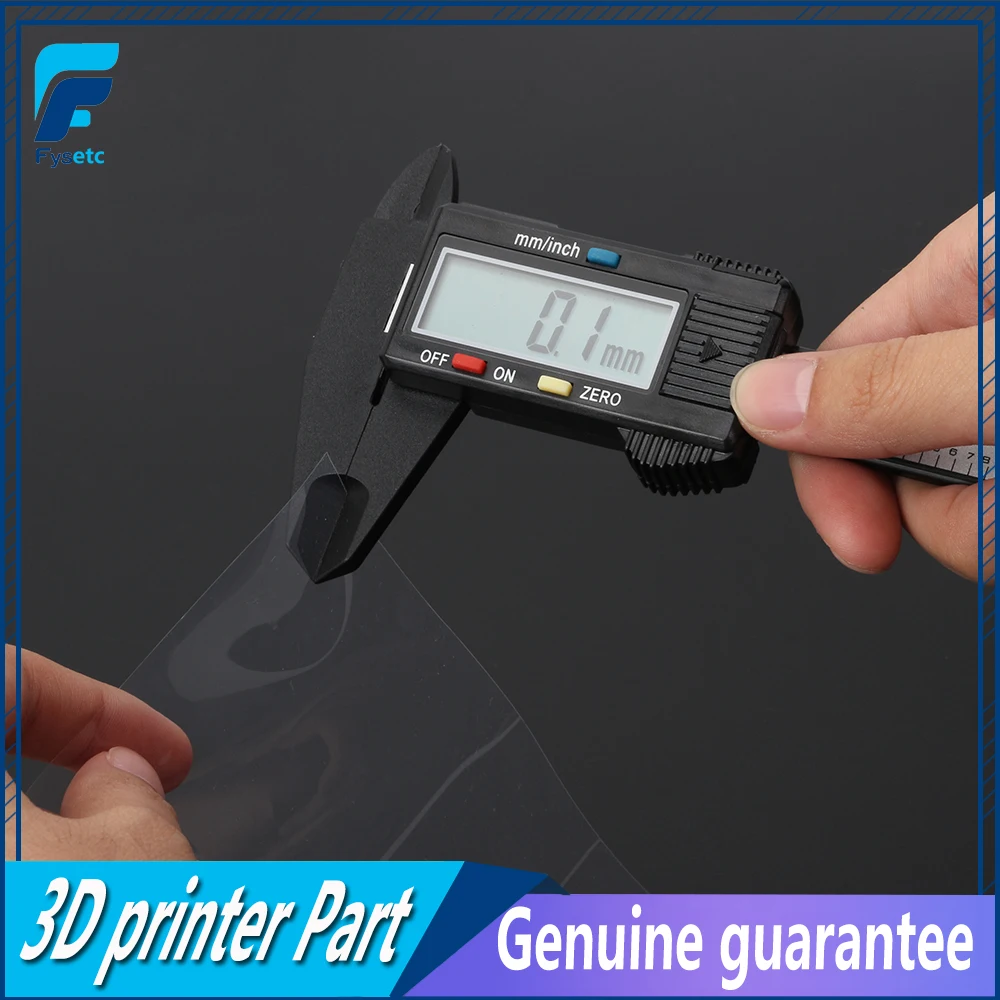4 листа FEP пленки 120 мм x 180 0 1 DLP LCD SLA смолы 3D принтер для Wanhao Дубликатор D7 Proniks KLD-LCD 1260