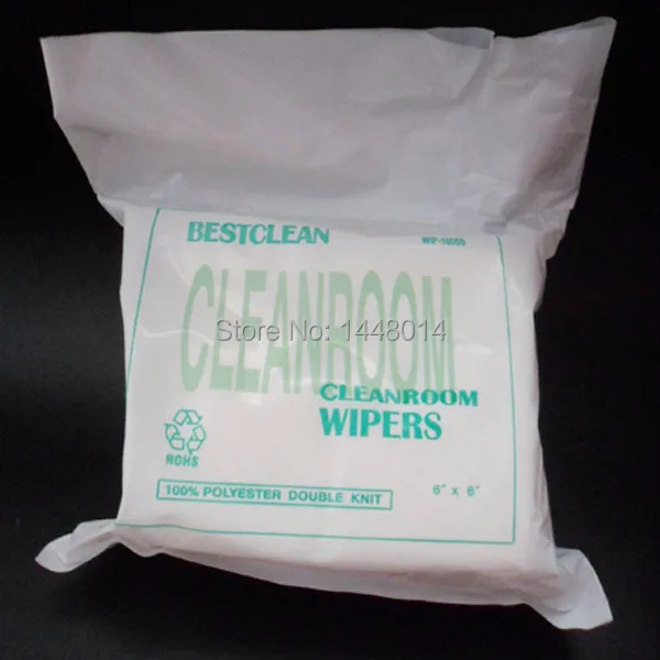 300pcs for sale 6X6'' cleaning cloth Print head PCB boards phone screen cleanroom wipers napkin in stock | Компьютеры и офис