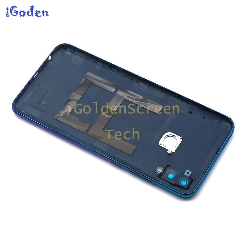 Новый стеклянный задний корпус для Huawei P Smart 2019 крышка батареи задняя дверь с