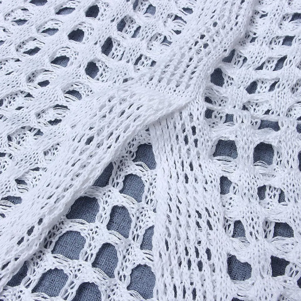 Женский купальник SAGACE трикотажное бикини с кисточками и коротким рукавом