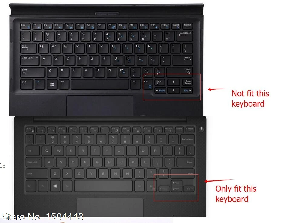 

Чехол-накладка для клавиатуры XPS 12, 9250, 12-9250, XPS12, ТБ, 4305T, 4505, 12,5 дюйма, 2017, силиконовый