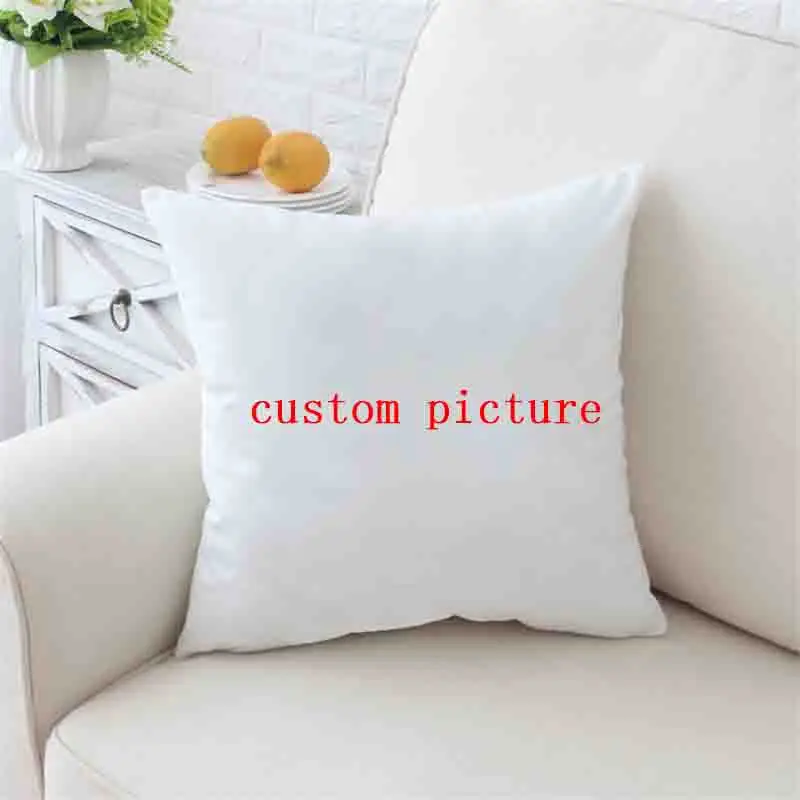cushion covers Пользовательские чехлы для подушек Прямая - Цвет: cushion covers