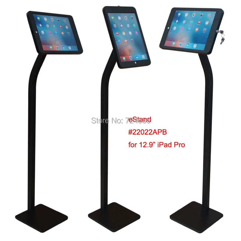 Напольная подставка с защитой от кражи для iPad pro 12 9 дюйма|floor stand|floor holderholder for ipad |