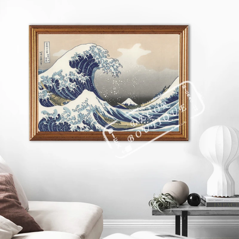 36 шт. японская картина Fuji большая волна канагава классические картины на холсте