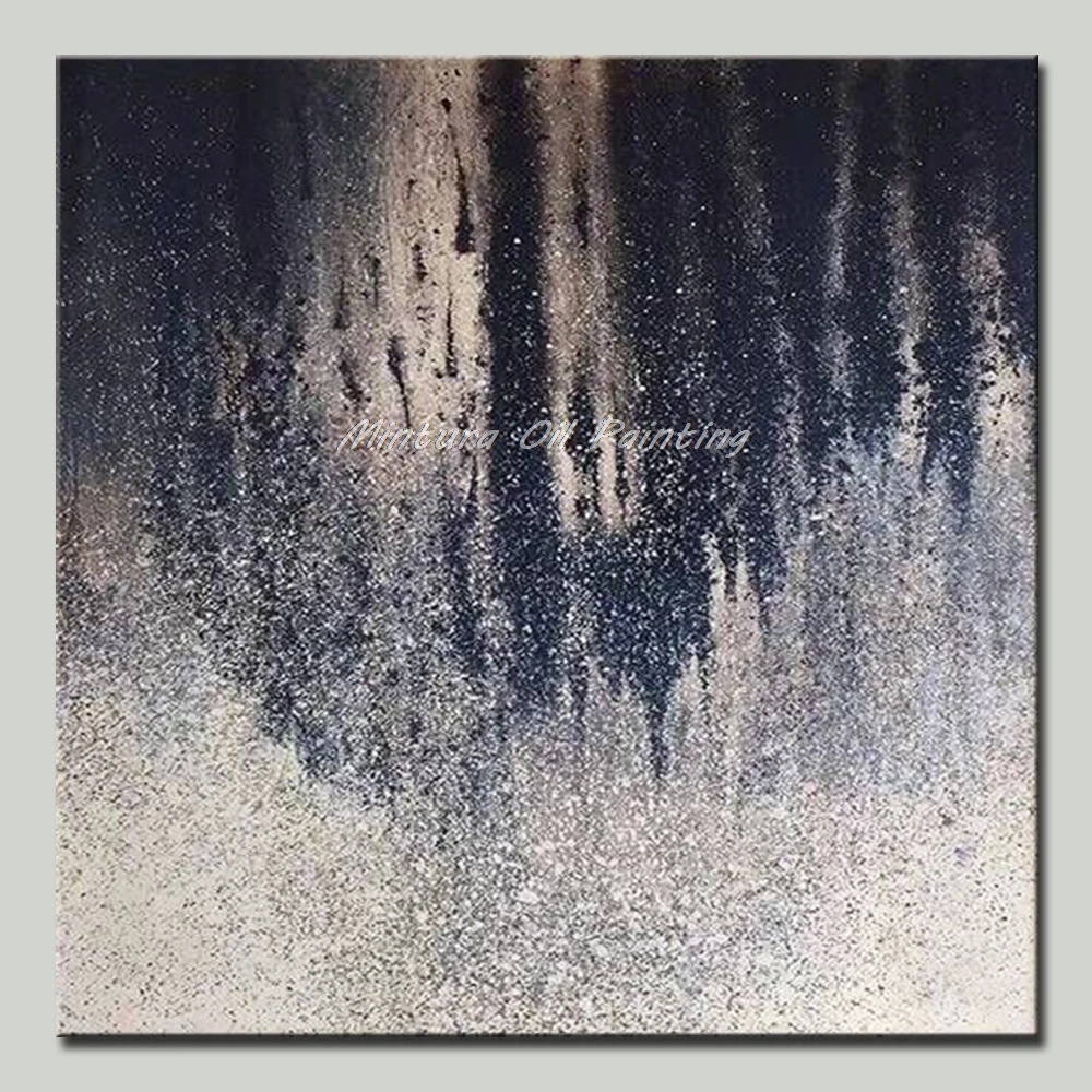 

Mintura Art Hand Painted Acrylic Canvas Oil Paintings abstract painting of rain Art Pictures Room Decor Wall painting No Framed