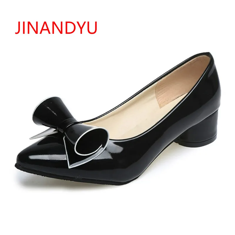 Новинка 2018 женские туфли из лакированной кожи свадебные лодочки на низком