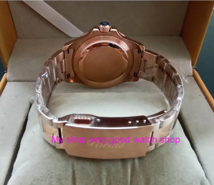 Мужские часы PARNIS 21 jewels с автоматическим движением керамический обруч сапфировым