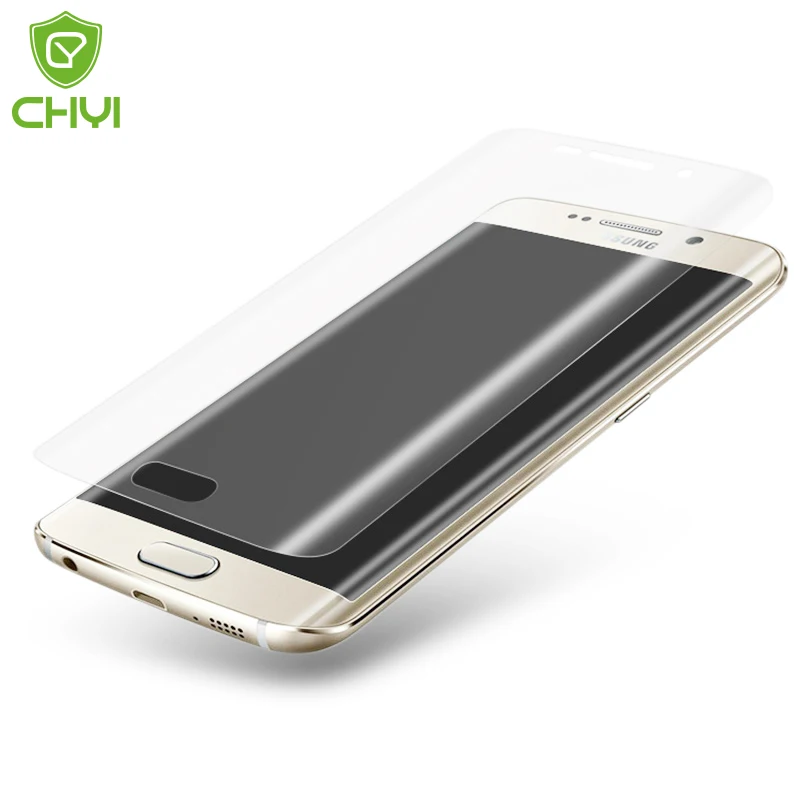 CHYI 3D изогнутое закаленное стекло для samsung Galaxy A7 S7 S8 S9 Plus защита на весь экран Arc edge стекло для samsung Note 9