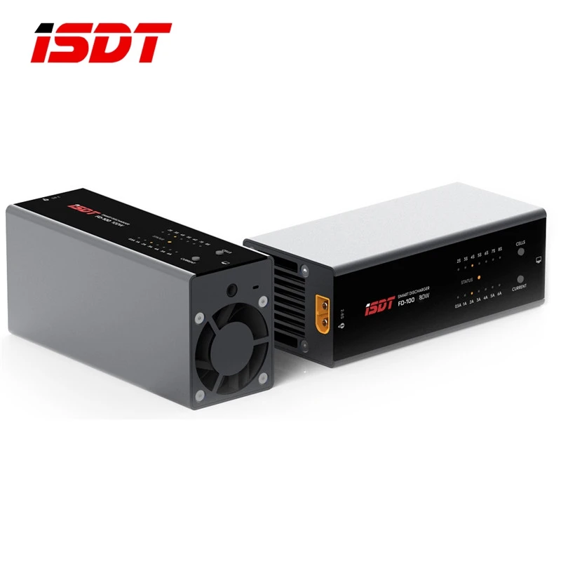 Оригинальное зарядное устройство ISDT для 2S 8S 80 Вт 6A интеллектуальное управление с