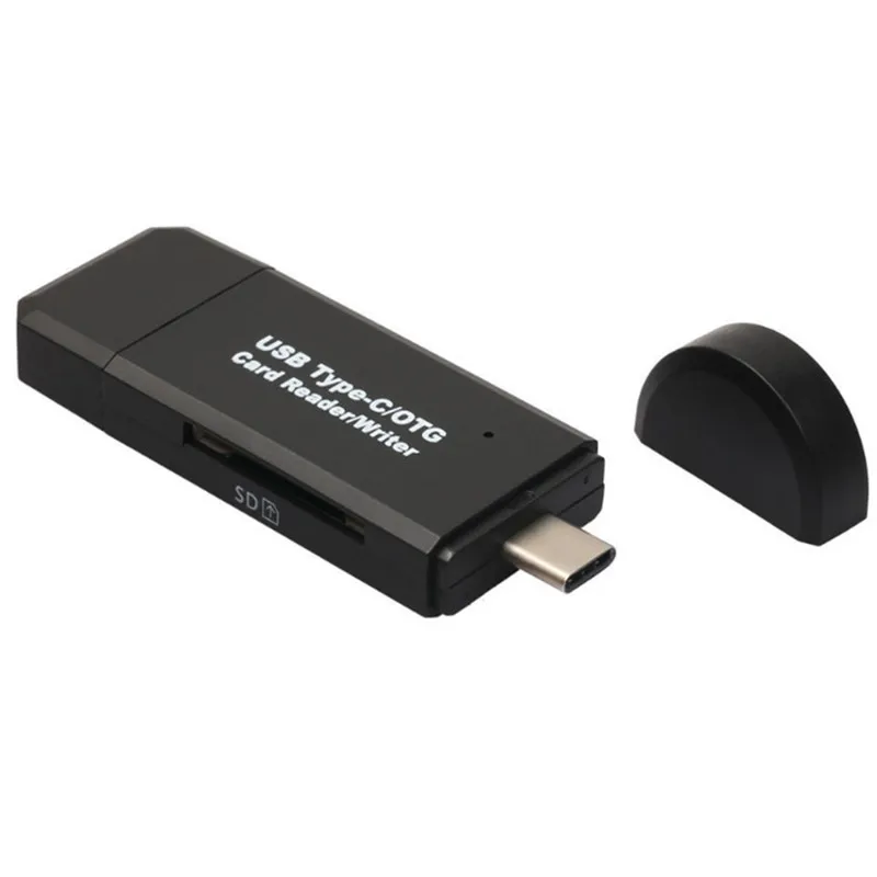 100 шт./лот Тип Закрытая акционерная Компания C & micro USB и 3 в 1 OTG кард ридер