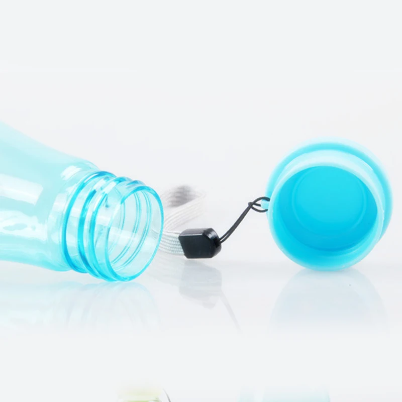 Пластиковая бутылка для воды Transhome 400 мл новая модная креативная герметичная