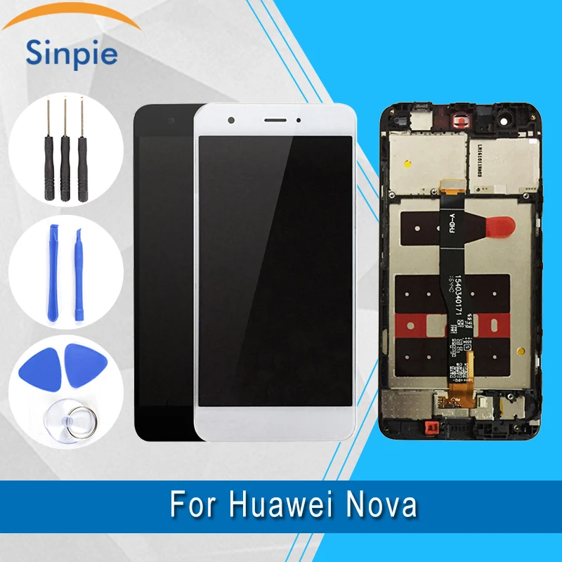 Синпи Мобильный телефон 1920x1080 ЖК-дисплей для Huawei Nova Сборка сенсорного экрана запчасти для ремонта и дисплей с инструментами.