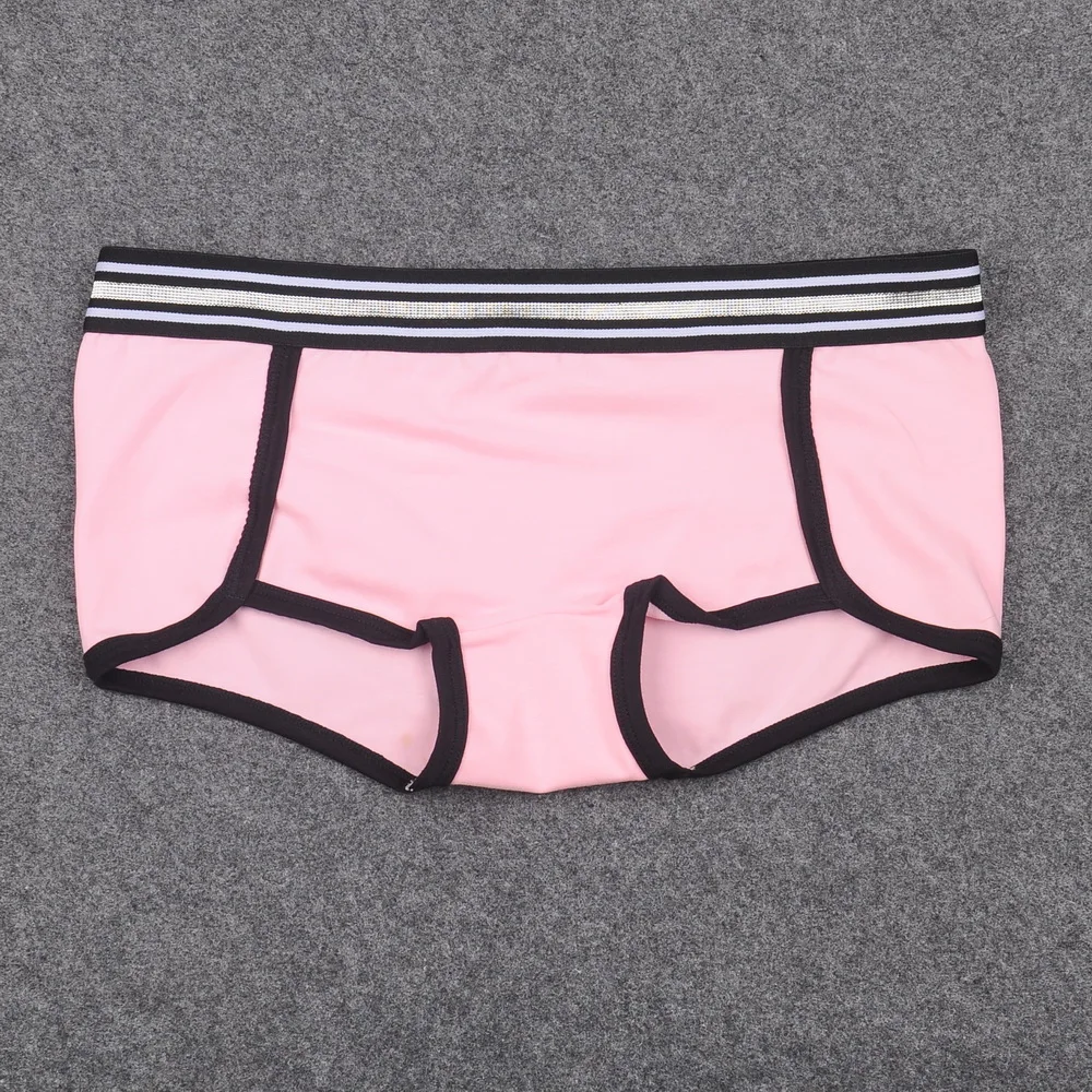 Симпатичные трусы шорты для женщин мальчиков плотное хлопковое нижнее белье