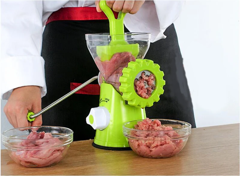Многофункциональная ручная мясорубка Мини домашняя Удобная мясная посуда пюре чеснок перемешивание клизма блендер легко для очистки