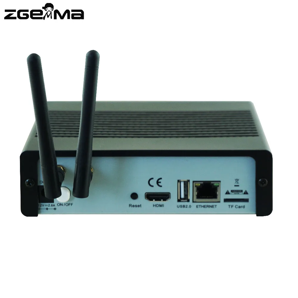 2 шт./лот zgemma i55 plus 4K iptv tv коробка с 300HMz встроенный wifi|Спутниковое ТВ| |