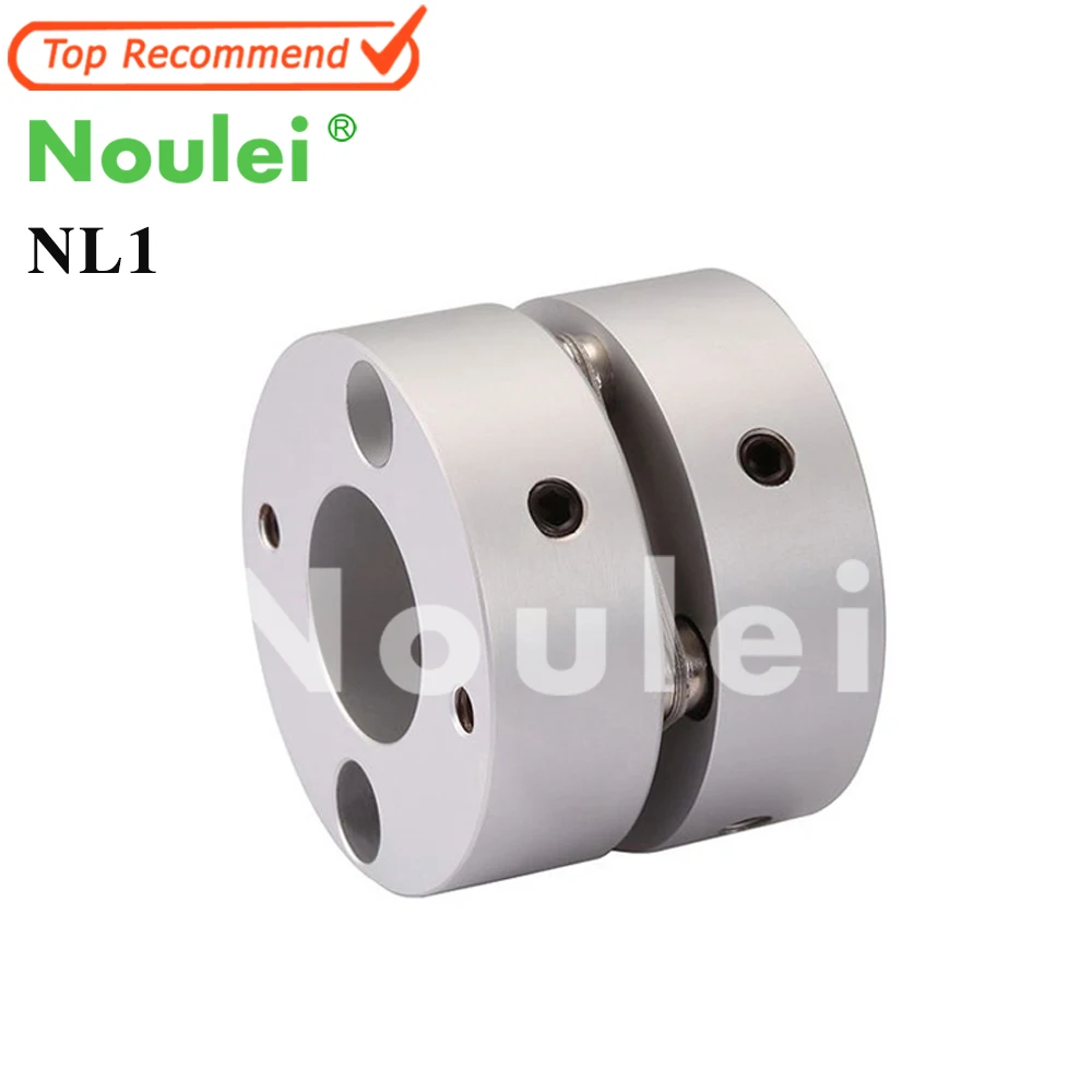 Noulei NL1 Setscrew Тип однодисковая муфта d26 мм 32 34 39 44 50 гибкая на заказ внутреннее