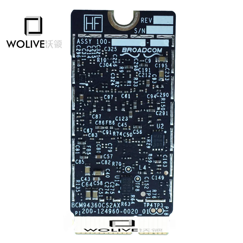 Wolive New Bluetooth4.0 WiFi    Macbook Air 11 A1465 13 A1466 2013 MD711LL/A MD760